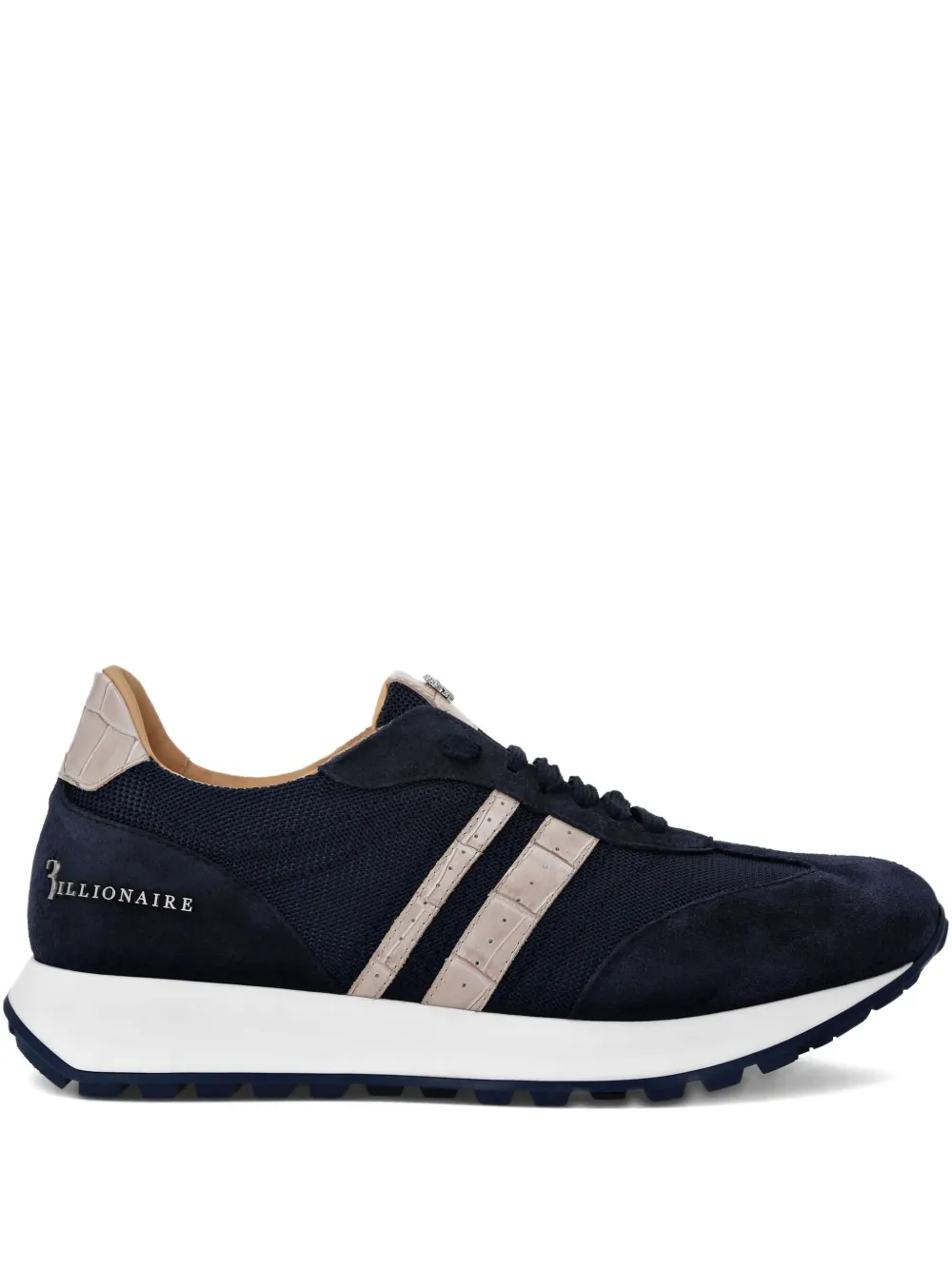 Billionaire Sneakers met vlakken Blauw