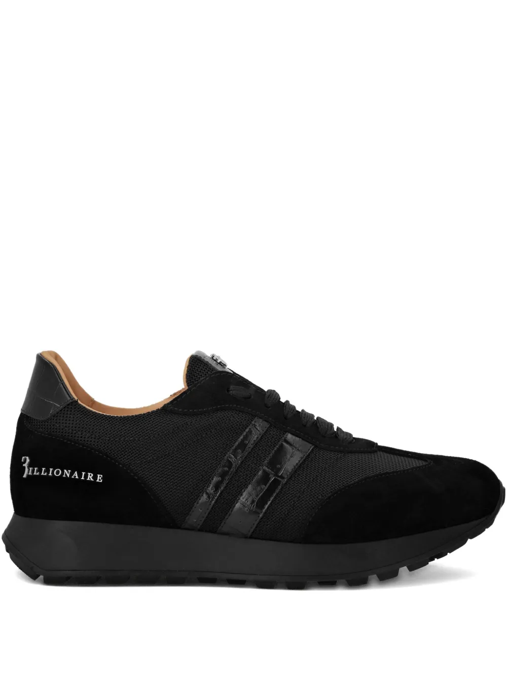 panelled sneakers