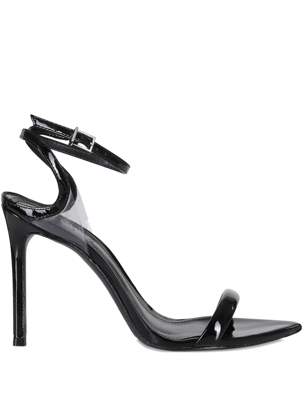 Schutz 100mm leather pumps Black