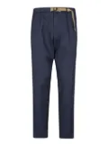White Sand belted tapered trousers - Blue