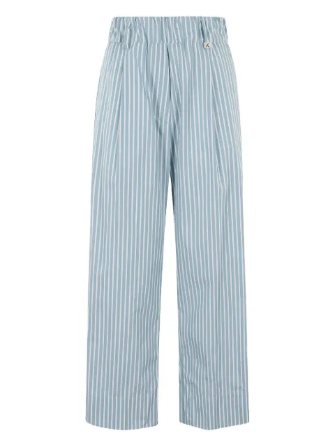 Myths pantalones anchos a rayas