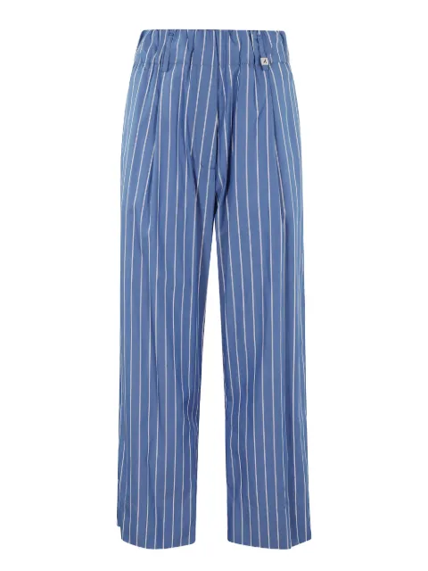Myths pantalones anchos a rayas