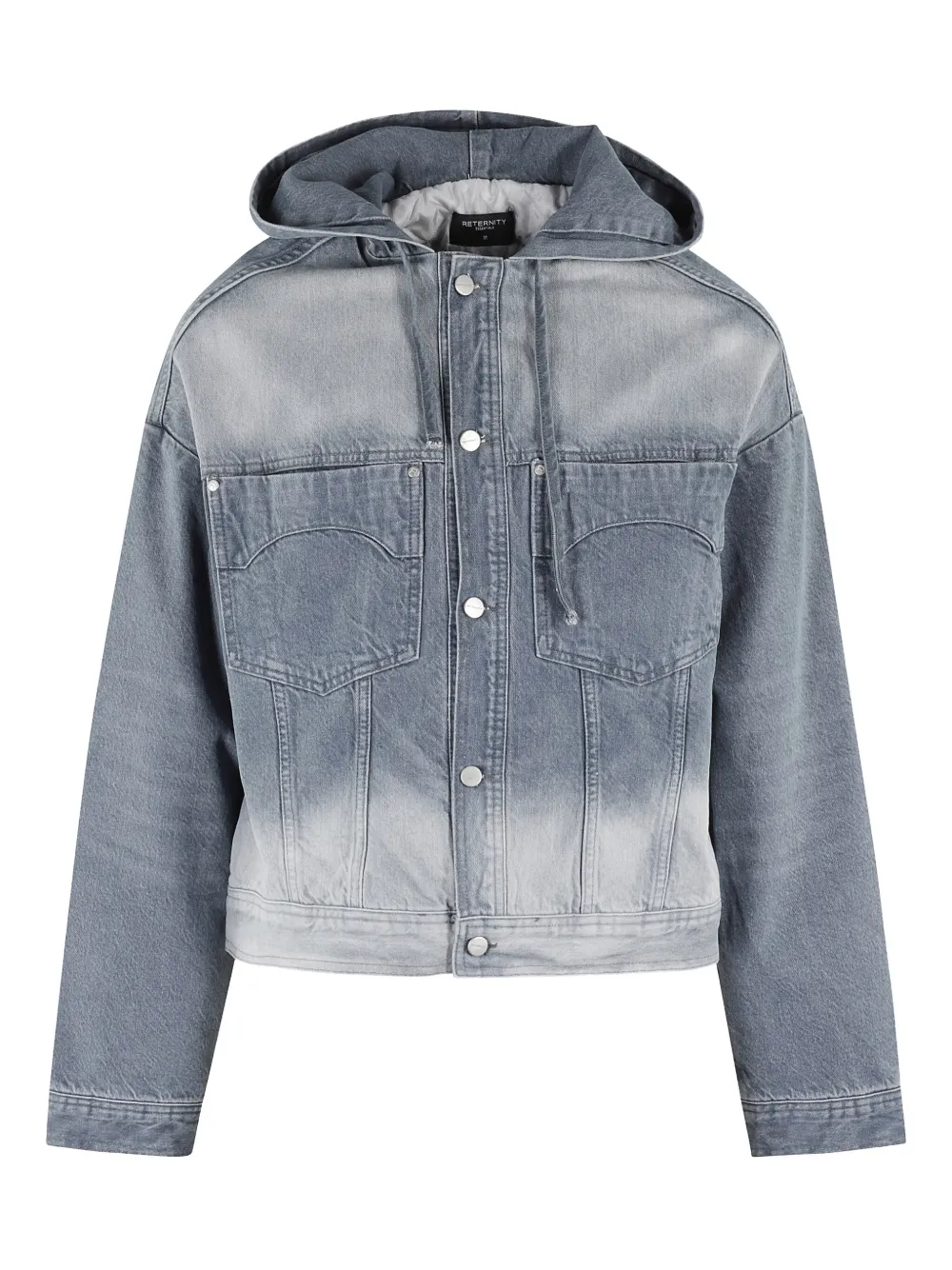 Essential hooded denim jacket
