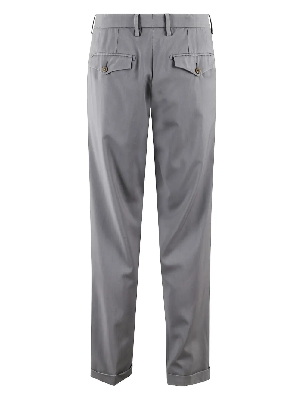 Myths Broek met geplooid detail - Grijs