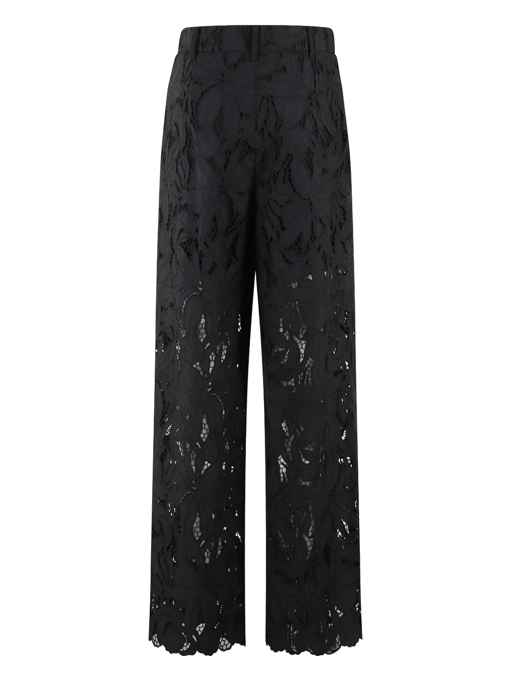 Isabelle Blanche cotton wide-leg trousers | Straight-Leg Pants | Image 2