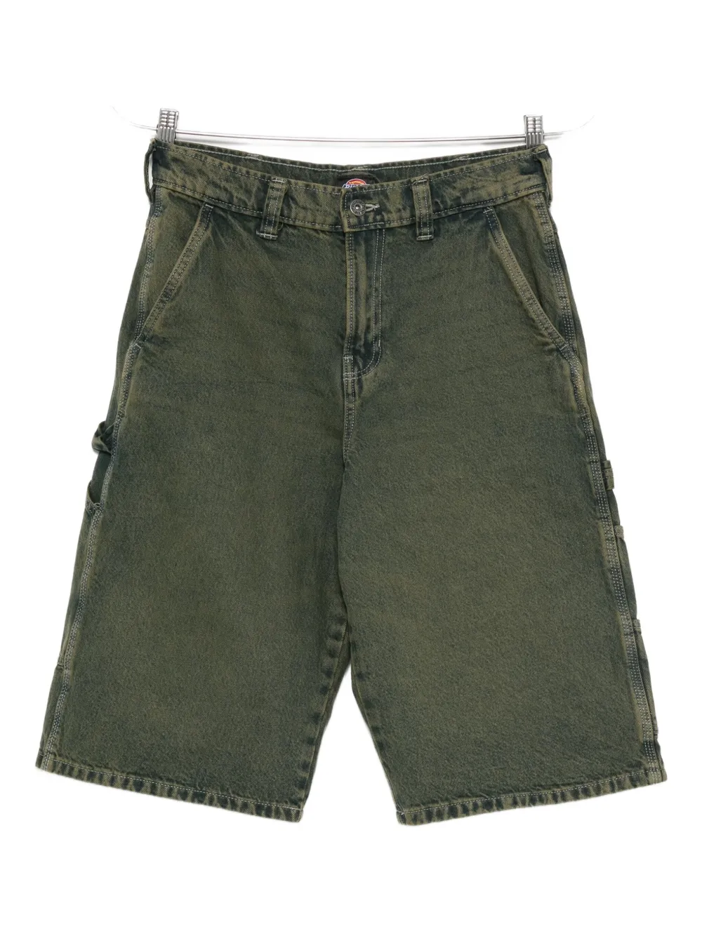 DICKIES denim cargo shorts | Green | Image 1