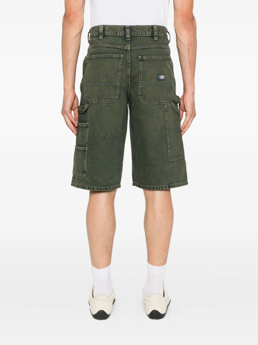 DICKIES Denim cargo shorts Groen
