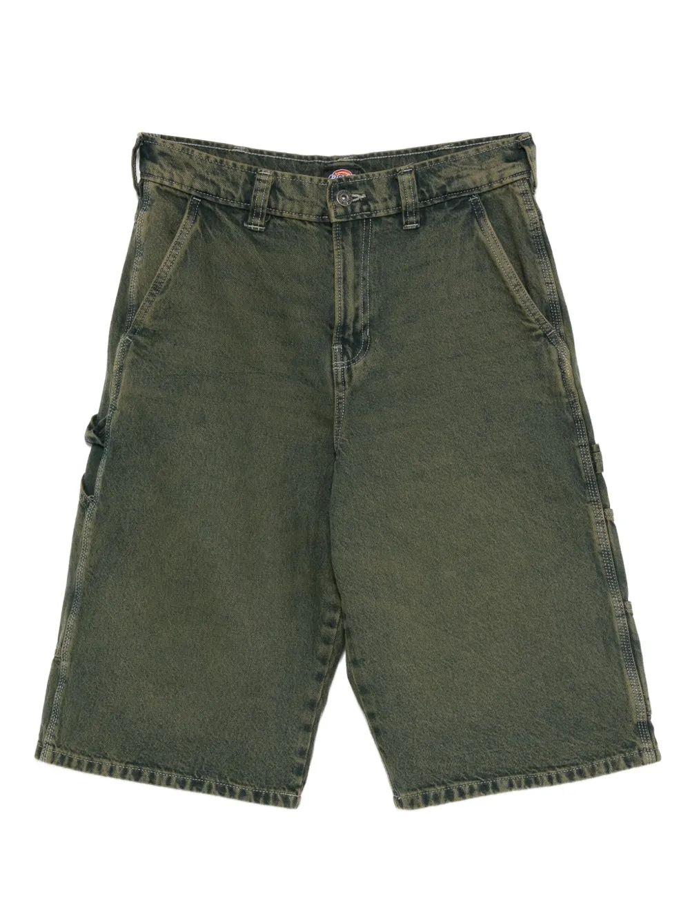 DICKIES Denim cargo shorts Groen