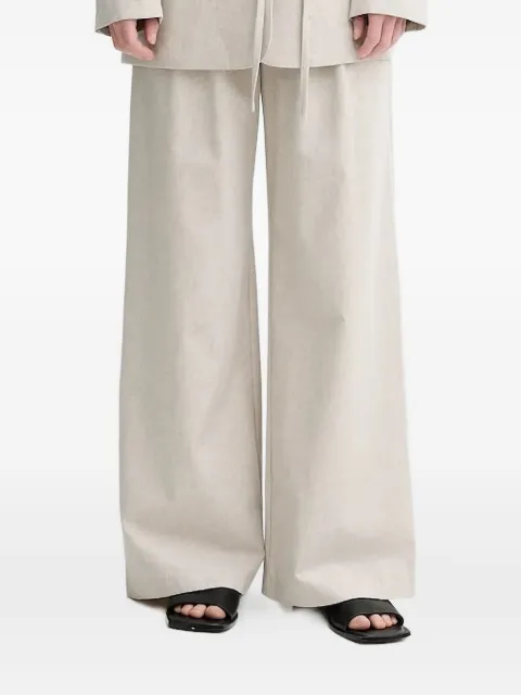 ALOHAS pleated palazzo pants