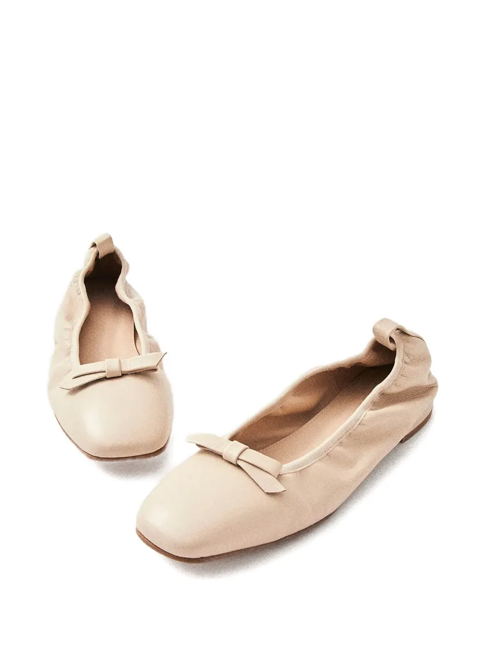 ALOHAS Freya bow-detail square-toe flats | Image 2