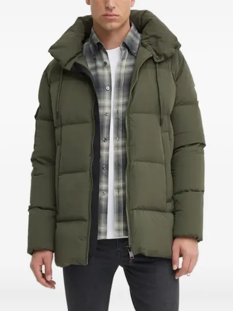 AFTER LABEL hooded quilted jacket