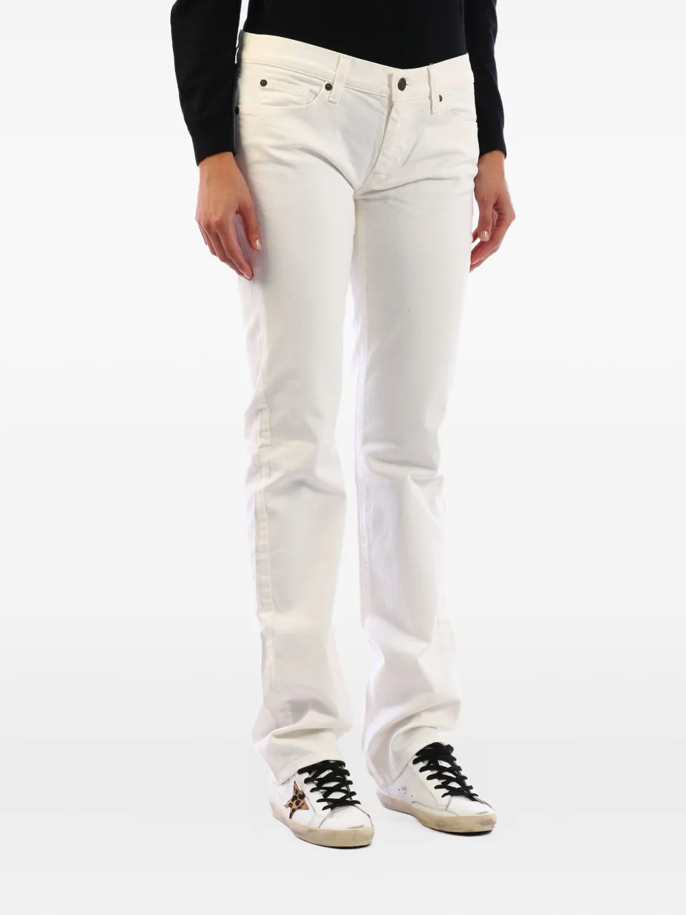 7 For All Mankind logo-patch jeans | Straight-Leg Jeans | Image 2