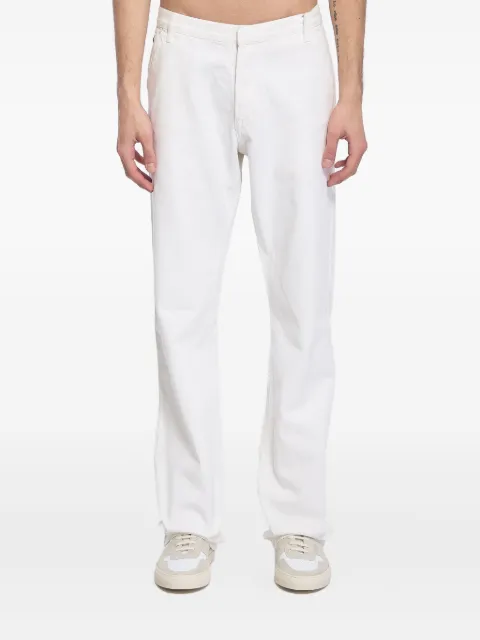 Cesare Paciotti snap-button cotton jeans