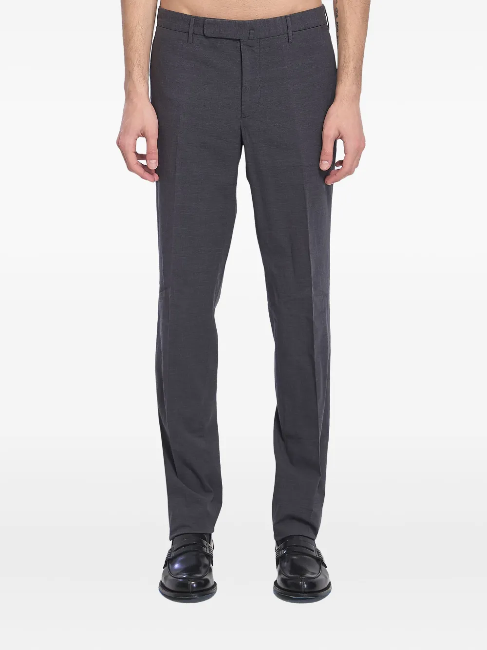 Incotex pressed-crease trousers | Grey | Image 1