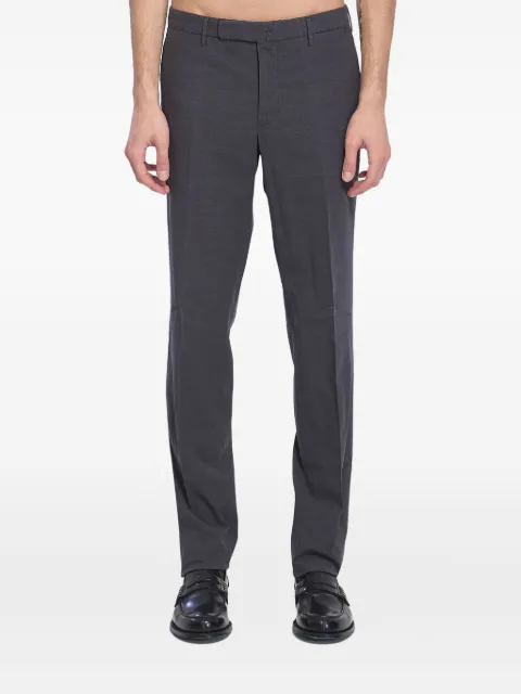 Incotex pressed-crease trousers