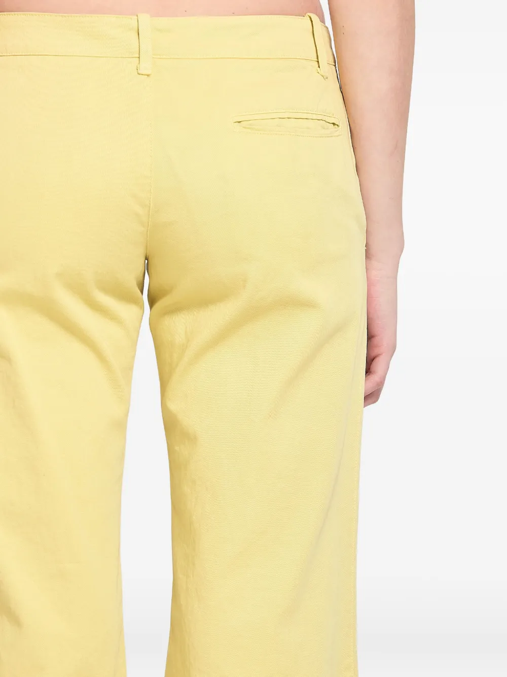 Marni Katoenen broek Geel