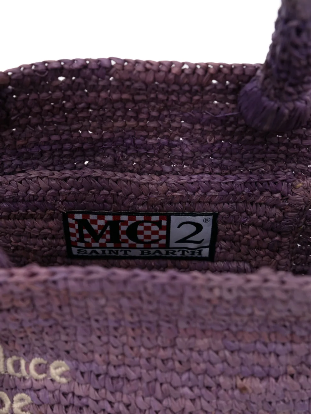 MC2 Saint Barth Strandtasche aus Bast | Taschen | Image 4