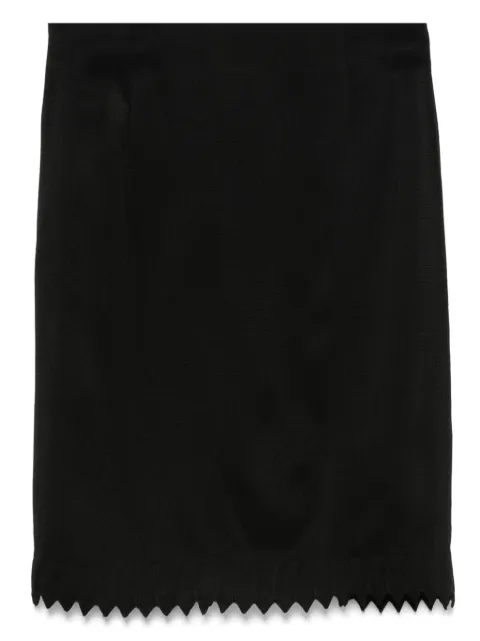 John Galliano Pre-Owned 2000s scalloped-hem skirt