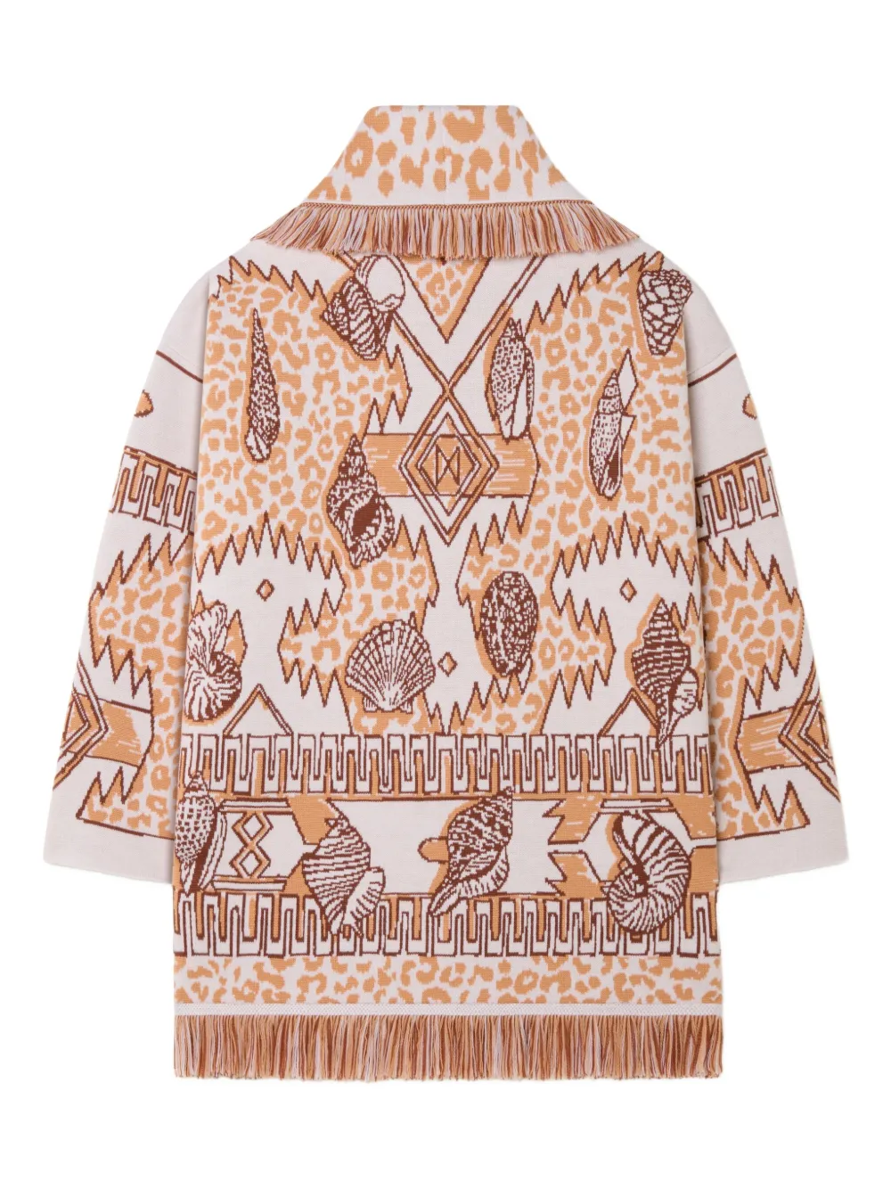 Alanui fringed patterned cardigan | Cardigans | Image 2