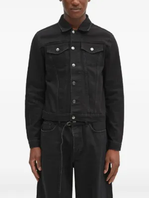 032c Goya Washed Denim Jacket | Blue | FARFETCH