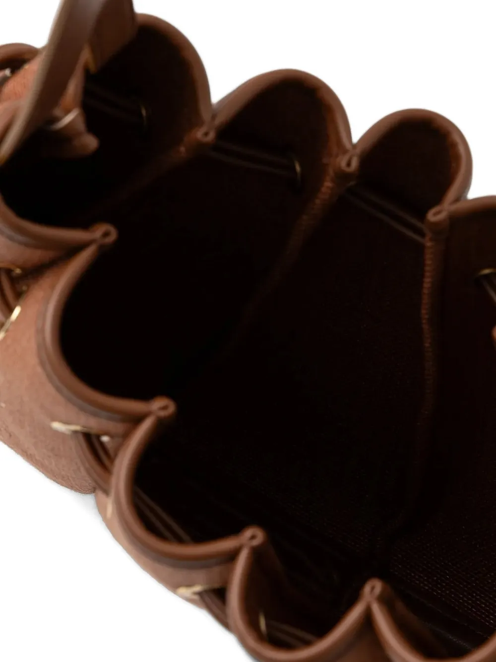 Themoirè Dafne shopper Bruin