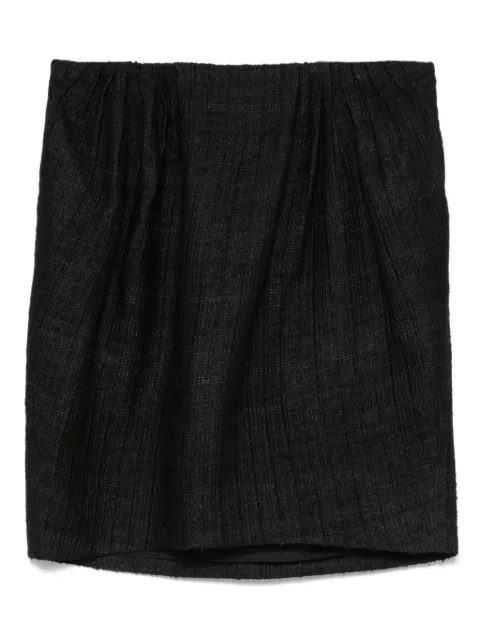 John Galliano Pre-Owned 2000s silk boucle skirt