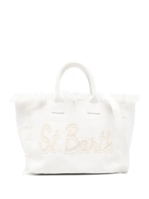 MC2 Saint Barth embroidered-logo beach bag