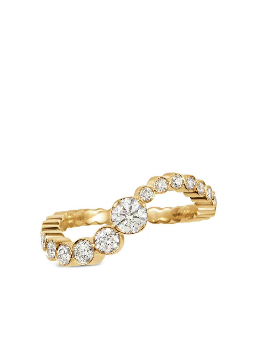 Sophie Bille Brahe 18K yellow gold Ocean Sky diamond ring | Gold | Image 1