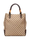 Gucci Pre-Owned 2000-2025 GG Canvas Bamboo tote bag - Grey