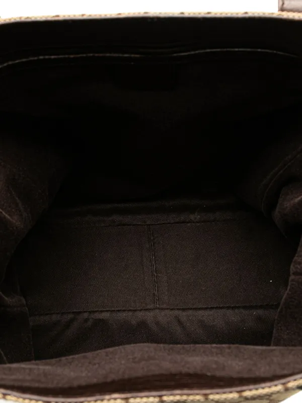 Gucci Pre-Owned 2000-2025 GGキャンバス バンブー トートバッグ