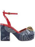 Kurt Geiger London 105mm Chelsea sandals - Blue