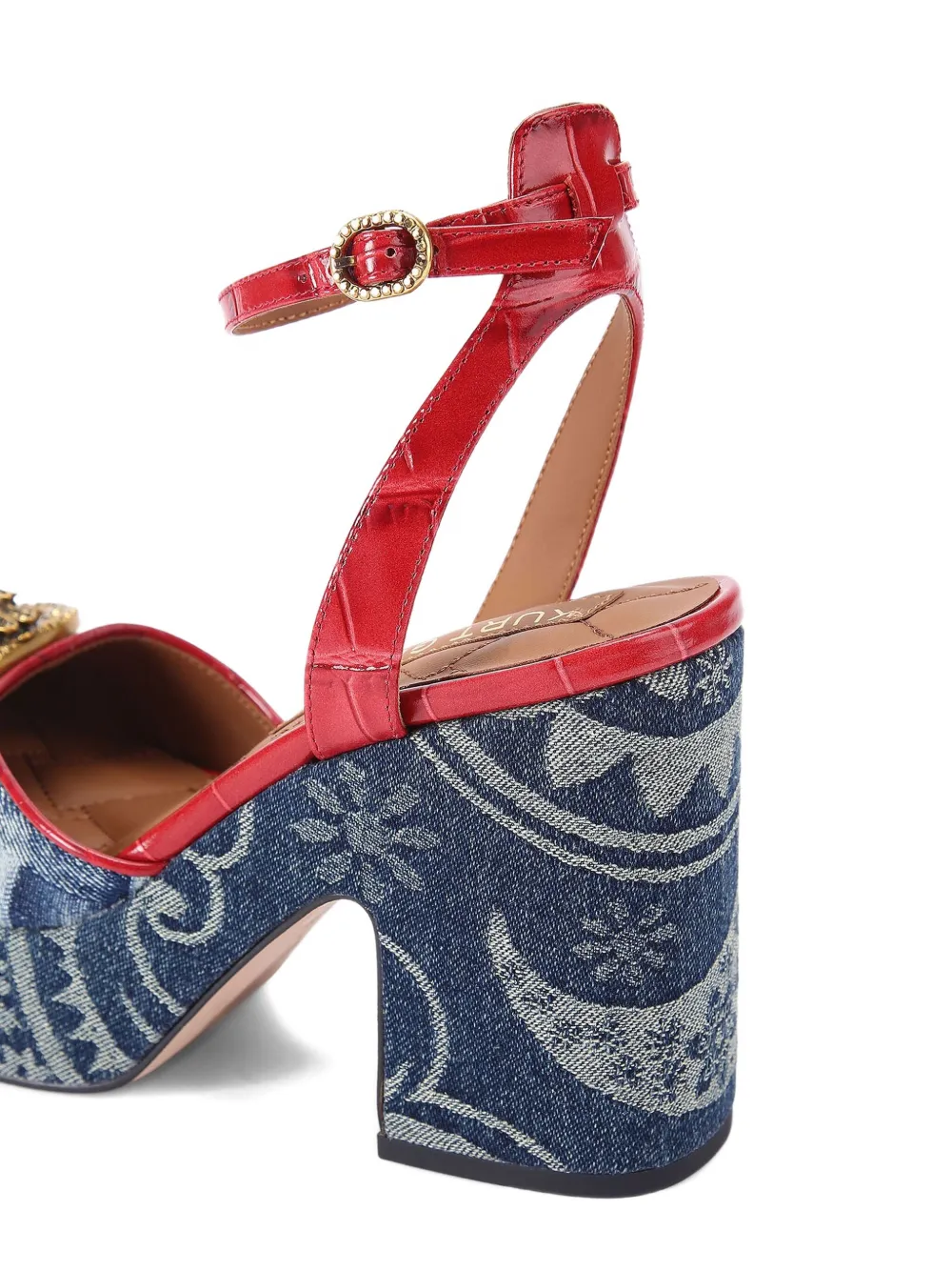 Kurt Geiger London 105 mm Chelsea sandalen Blauw
