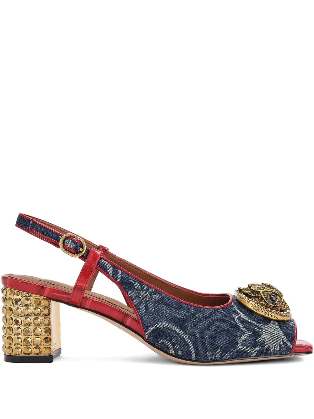 Kurt Geiger London 60 mm Chelsea sandalen Blauw