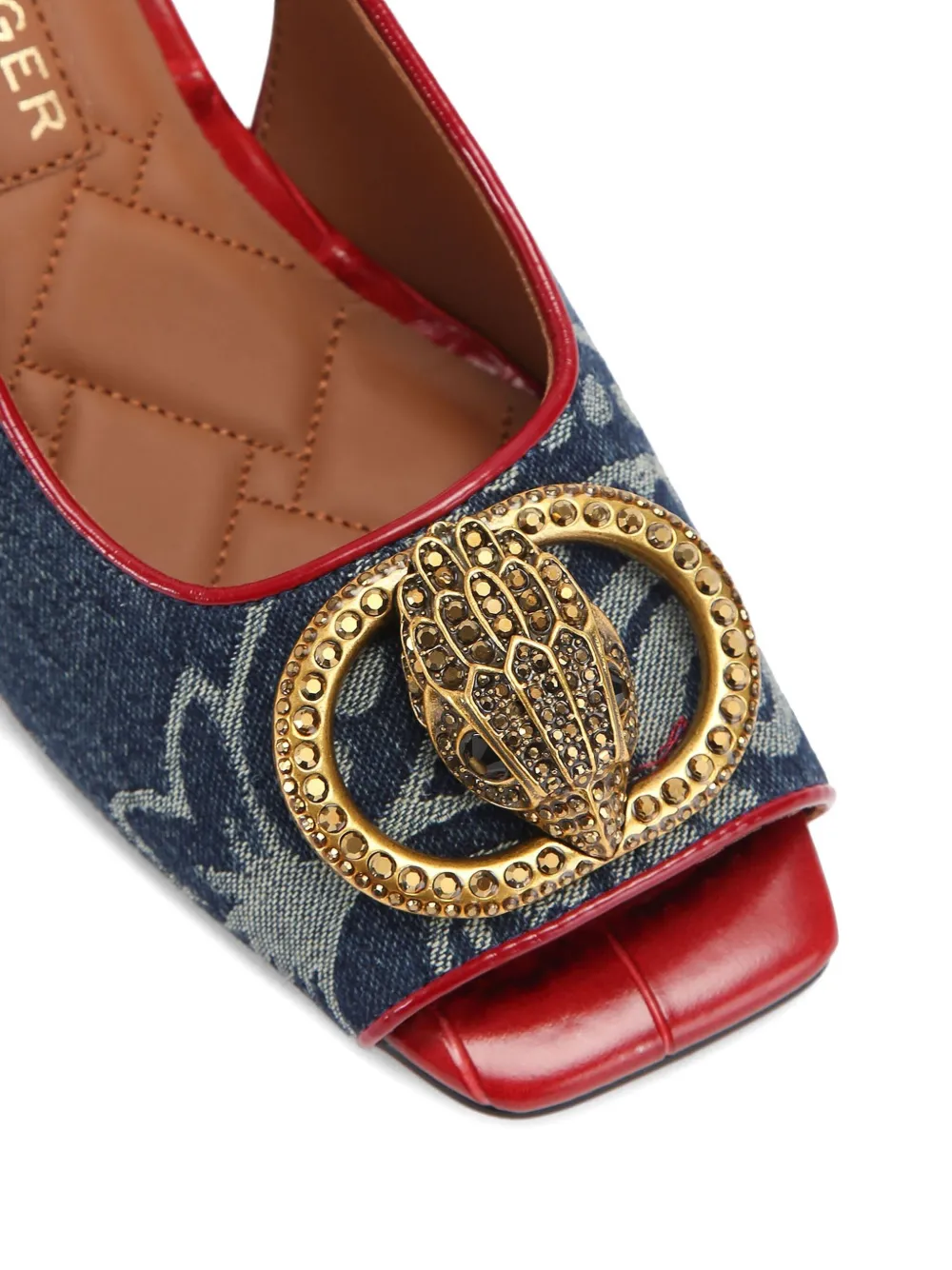 Kurt Geiger London 60 mm Chelsea sandalen Blauw