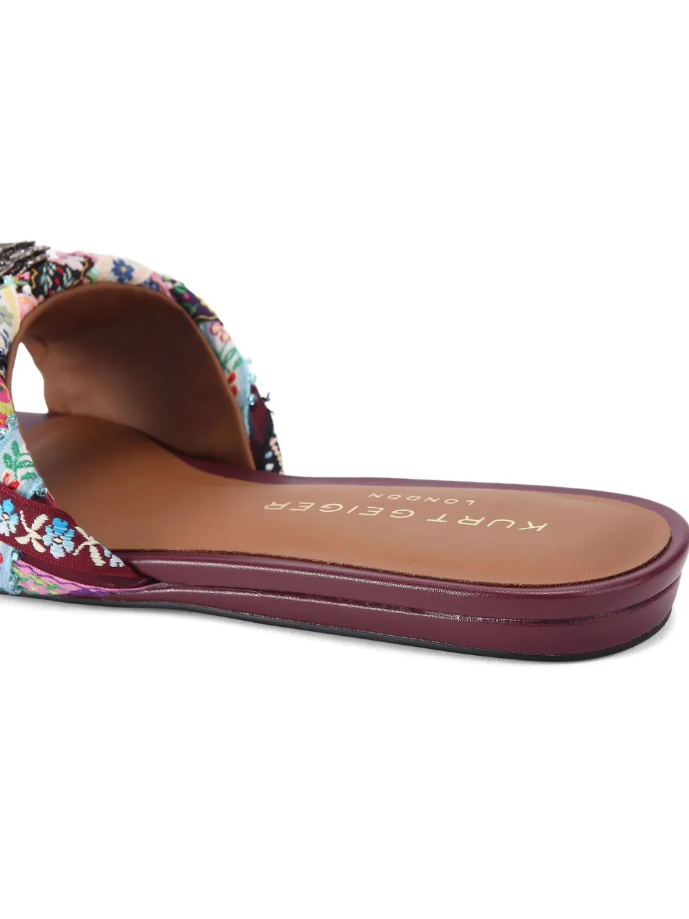 Kurt Geiger London Kensington flat sandals Pink