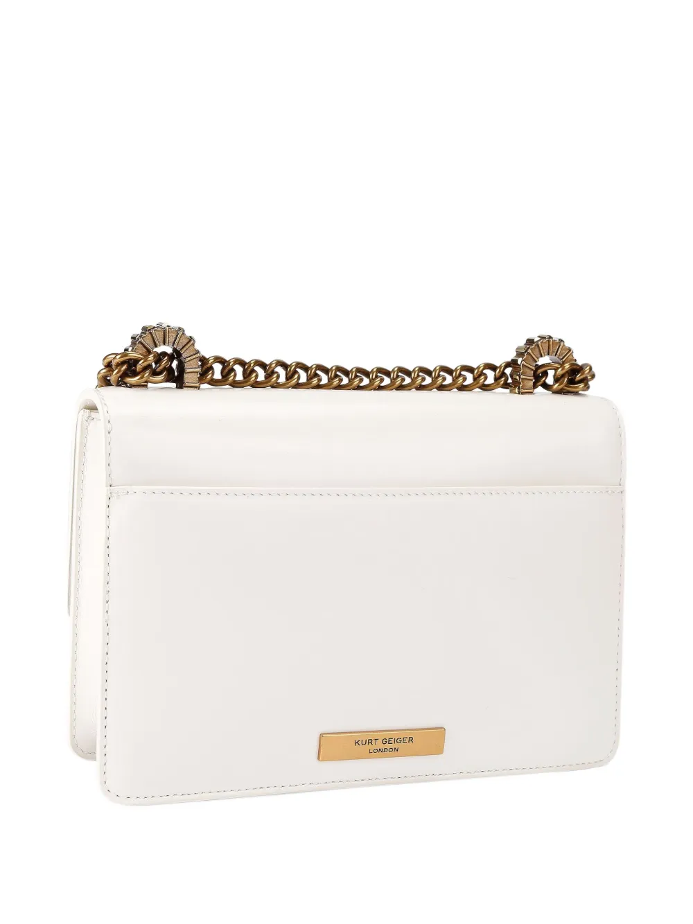 Kurt Geiger London Shoreditch kleine crossbodytas Wit