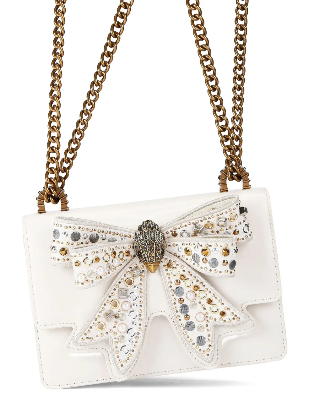 Kurt Geiger London Shoreditch kleine crossbodytas Wit