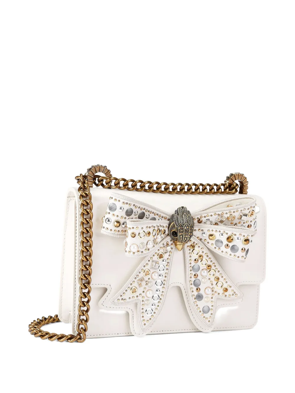 Kurt Geiger London Shoreditch kleine crossbodytas Wit