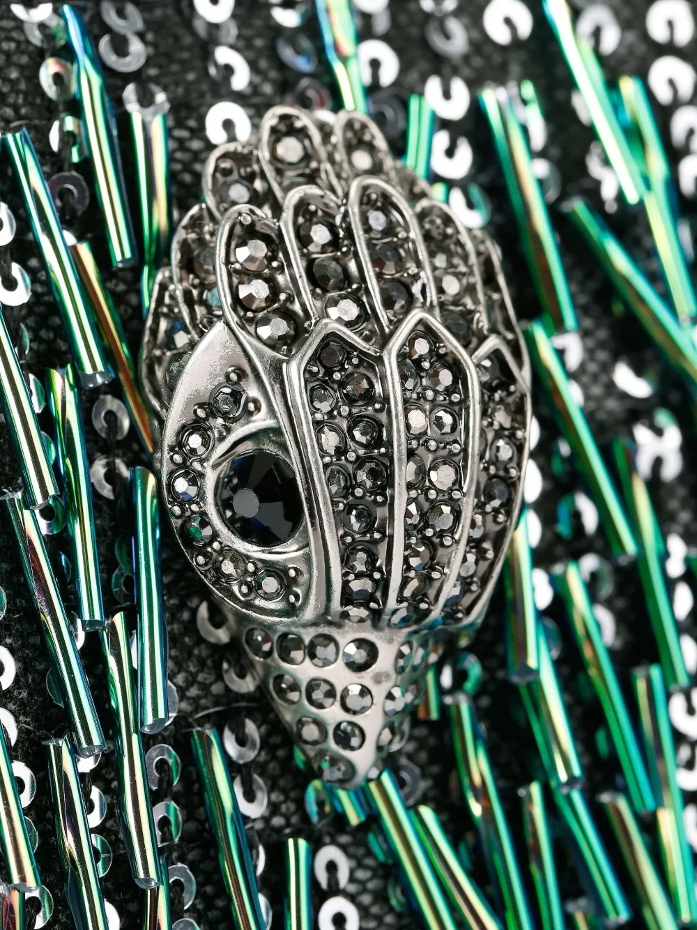 Kurt Geiger London Bond schoudertas Groen