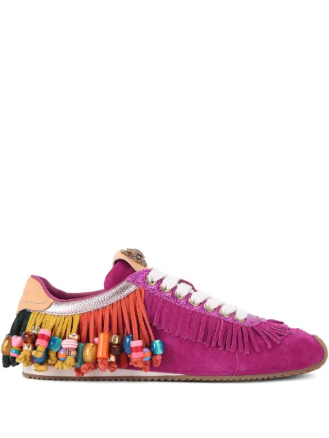 Kurt Geiger London Slington fringe-embellished sneakers