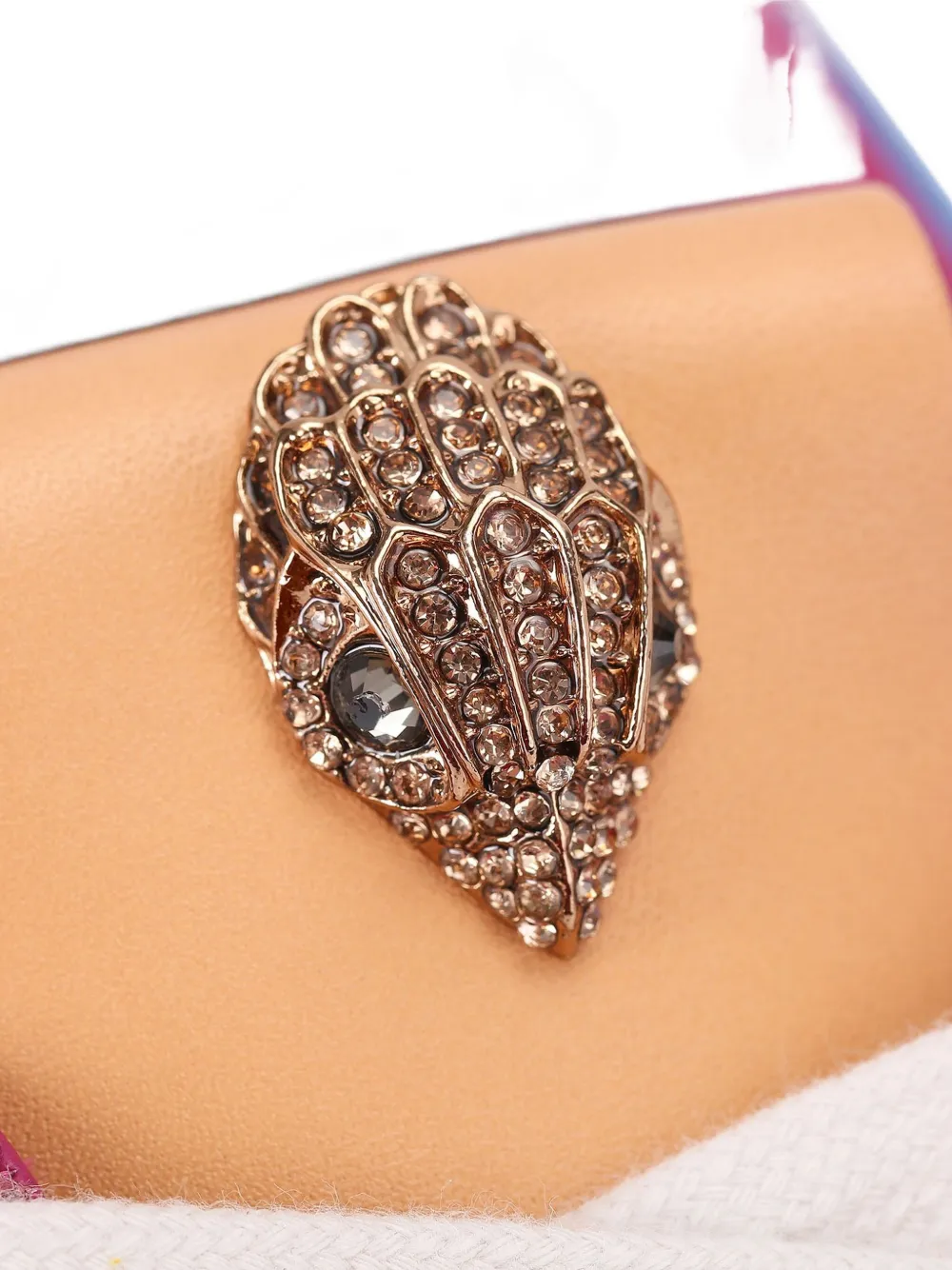 Kurt Geiger London Slington sneakers verfraaid met franje Roze