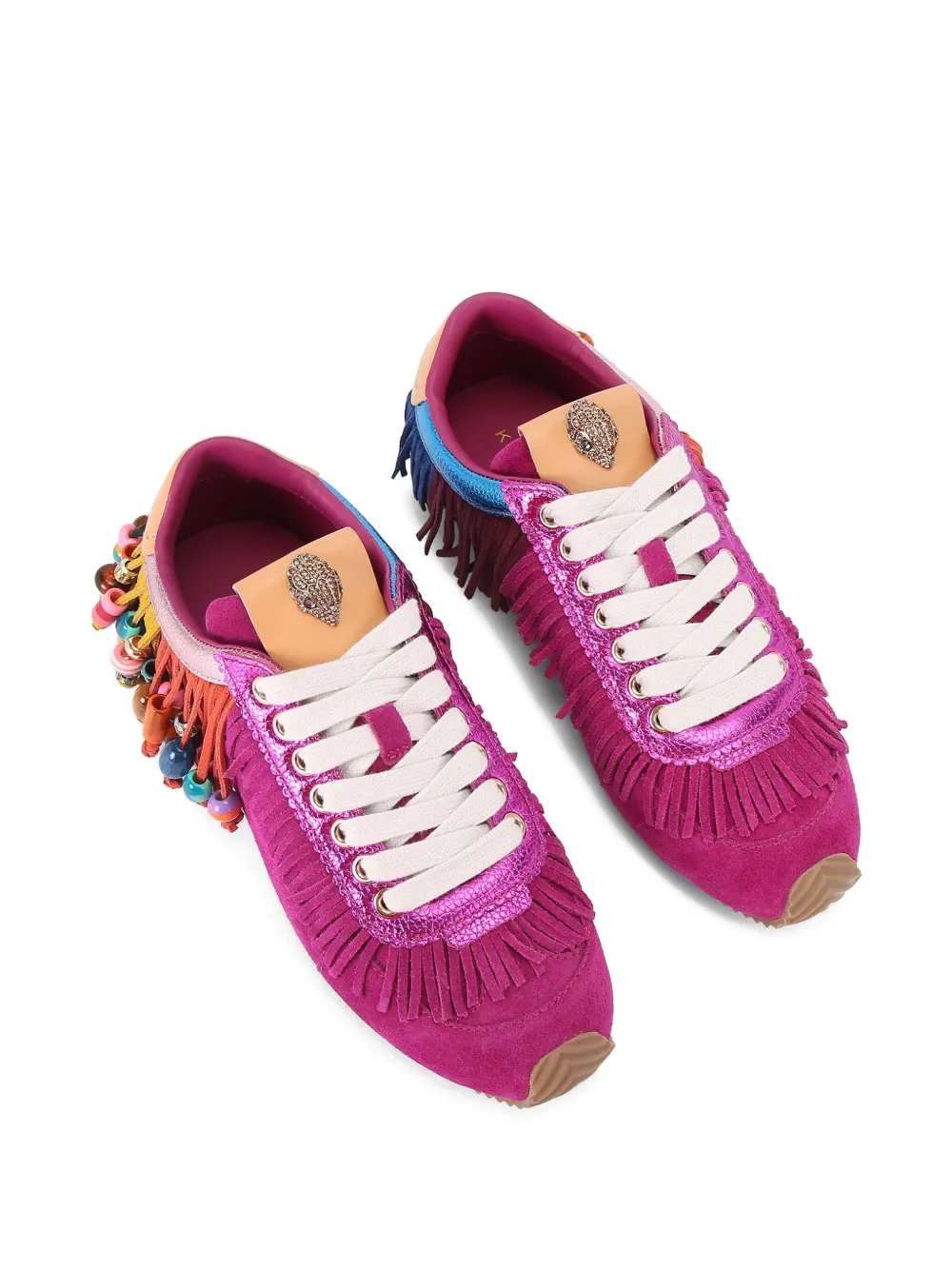 Kurt Geiger London tenis Slington con flecos | Tenis bajos | Image 2
