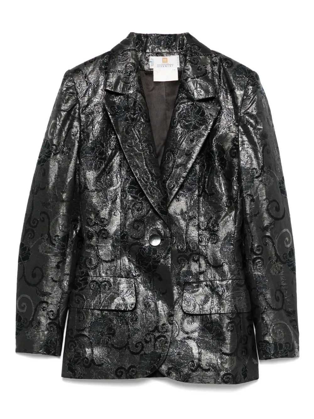 Givenchy Pre-Owned 1990s single-breasted blazer | Grey | Image 1