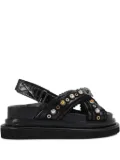 Kurt Geiger London 70mm Orson platform sandals - Black