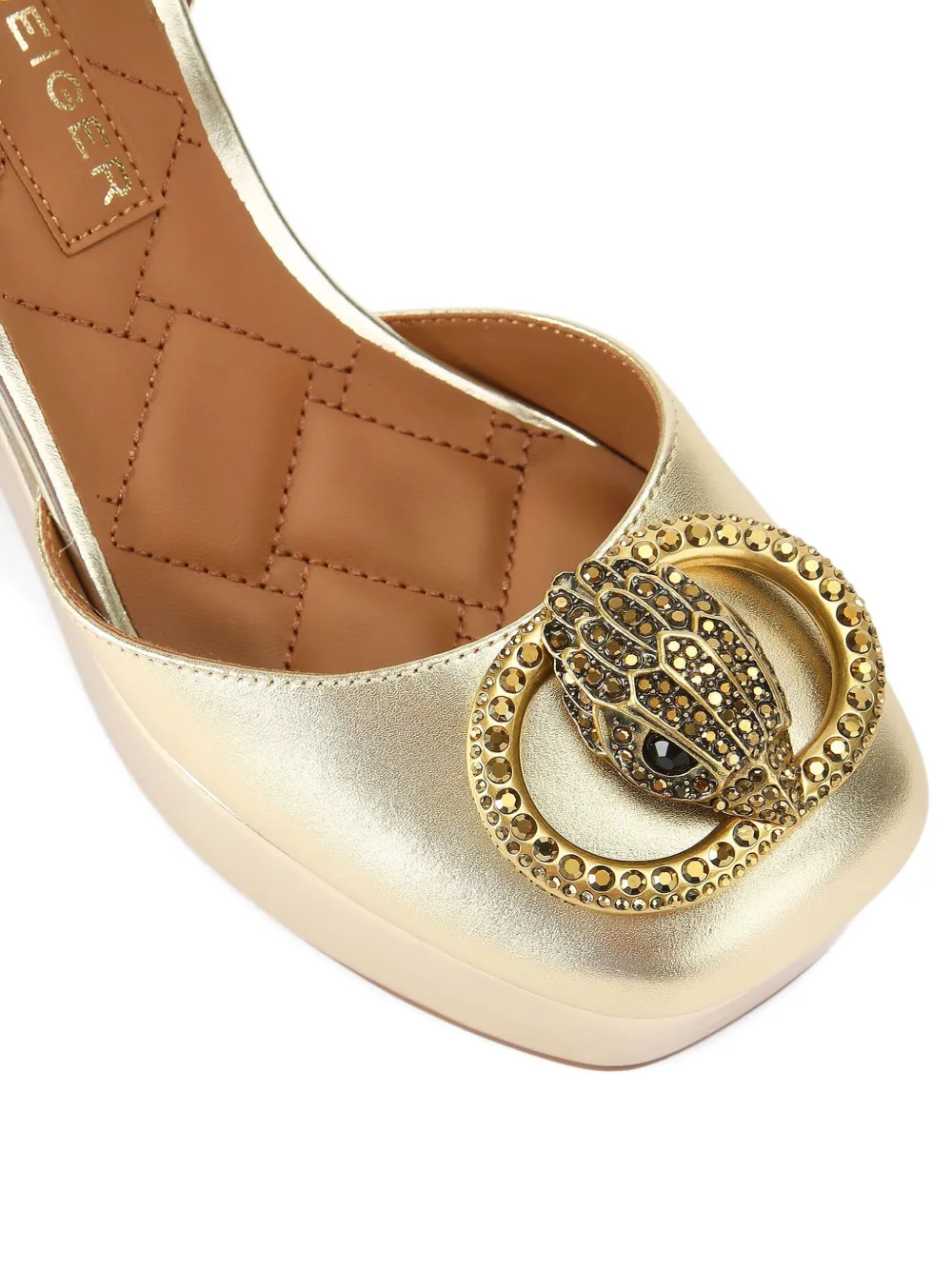 Kurt Geiger London 105mm Chelsea pumps Gold