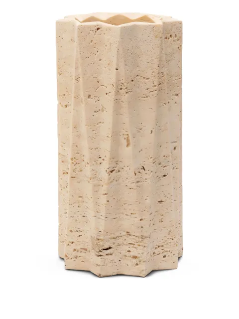 Editions Milano Fold stone vase (25cm)