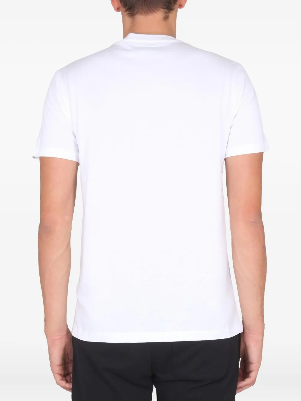 Moschino T-shirt met logo Wit