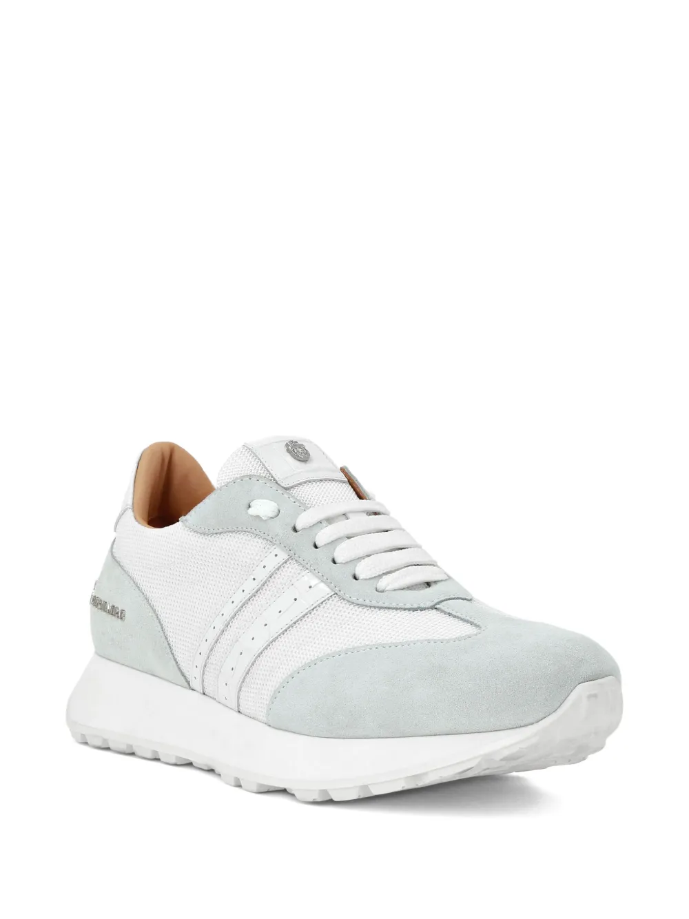 Billionaire panelled sneakers White