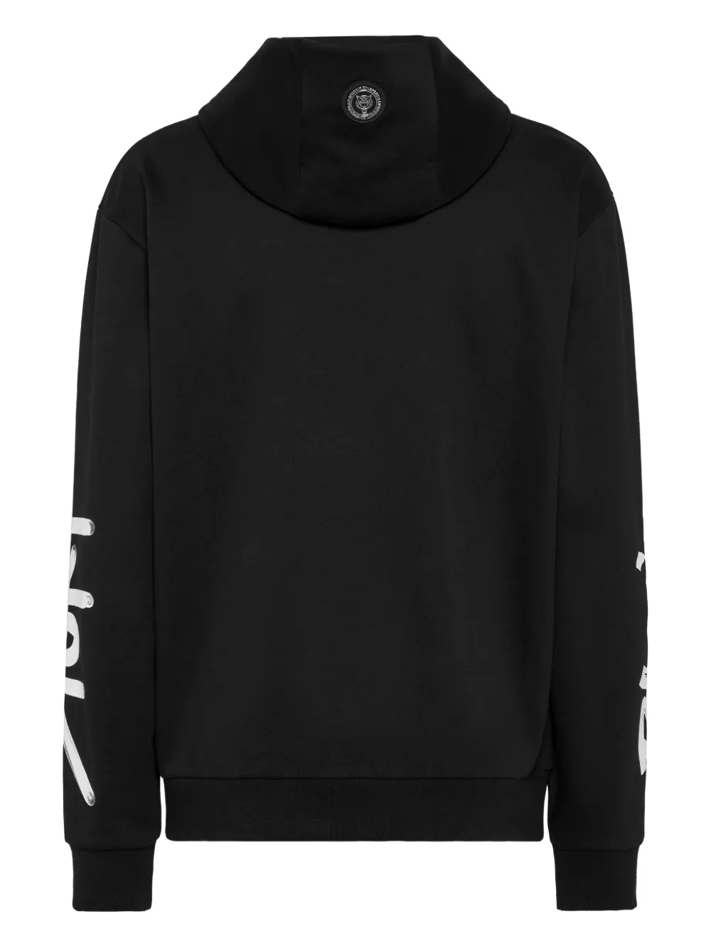Plein Sport Hoodie met print Zwart