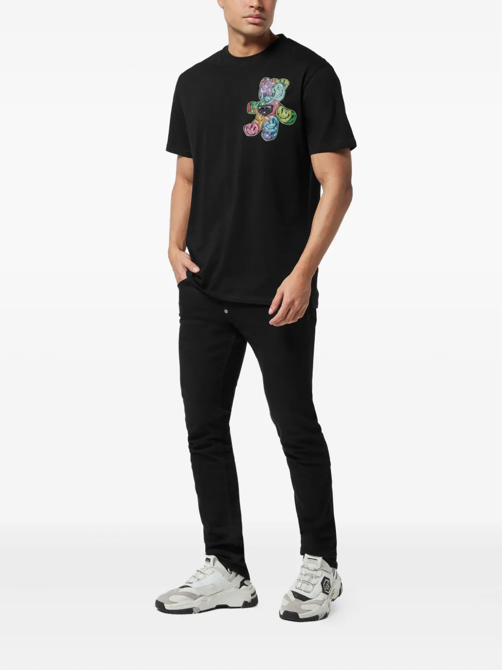 Philipp Plein Teddy Balloon T-shirt Zwart